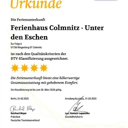 Ferienhaus Unter den Eschen *
